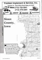 Sioux County Map 1, Sioux County 2006